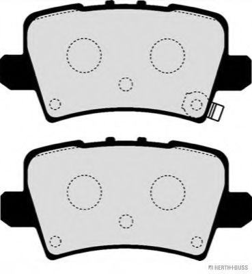 set placute frana,frana disc 2