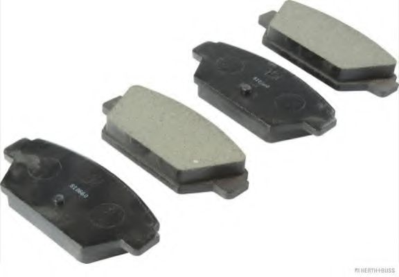 set placute frana,frana disc 2