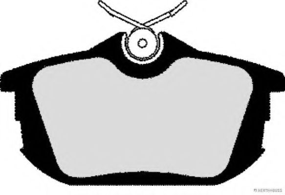 set placute frana,frana disc 2