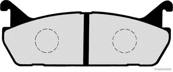 set placute frana,frana disc 2