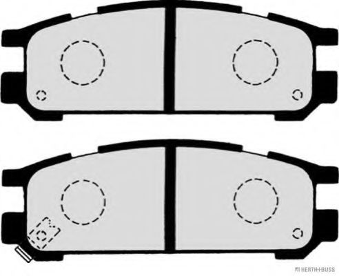set placute frana,frana disc 2