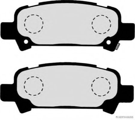 set placute frana,frana disc 2