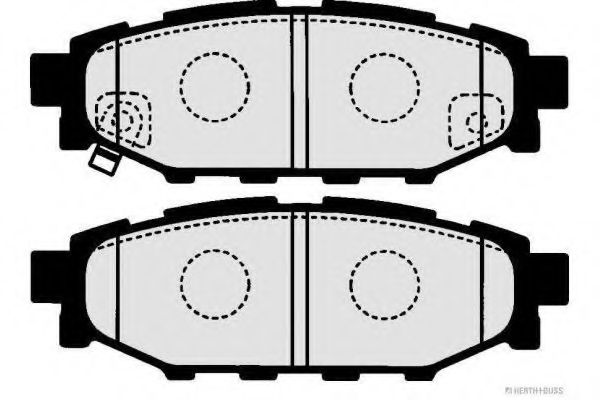 set placute frana,frana disc 2