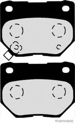 set placute frana,frana disc 2