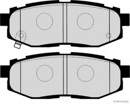 set placute frana,frana disc 2