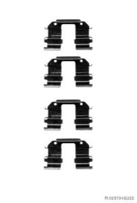 J3660900 Set accesorii, placute frana HERTH+BUSS JAKOPARTS 