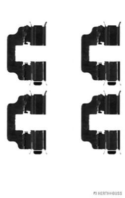 Set accesorii, placute frana