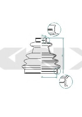 Burduf cauciuc, articulatie planetara 2