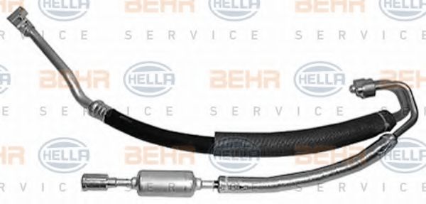 9GS 351 191-081 conducta inalta presiune,aer conditionat HELLA 
