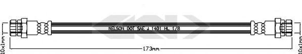 340490 Furtun frana SPIDAN 