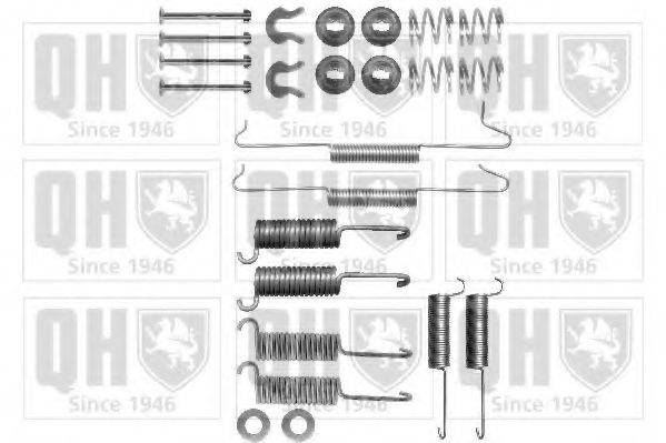BFK227 Set accesorii, sabot de frana QUINTON HAZELL 