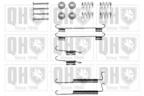 BFK436 Set accesorii, sabot de frana QUINTON HAZELL 