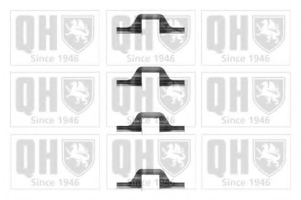 Set accesorii, placute frana