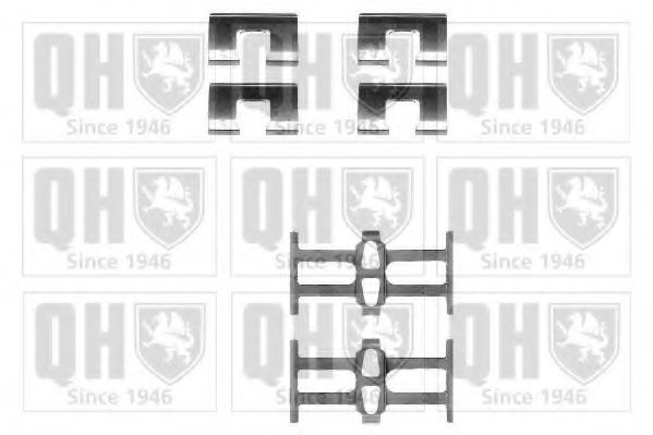 Set accesorii, placute frana