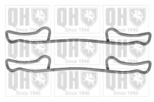 BFK857 Set accesorii, placute frana QUINTON HAZELL 