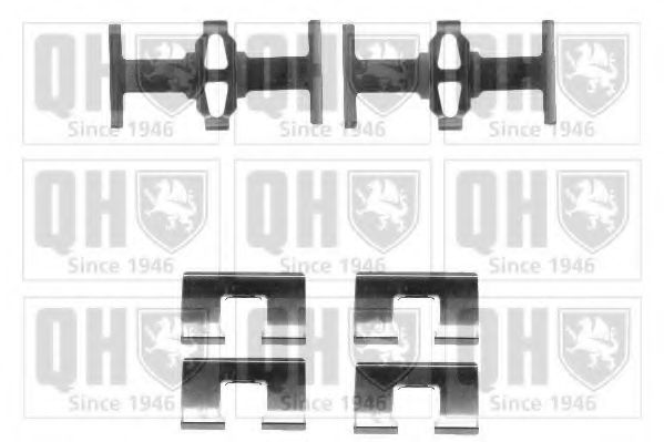 Set accesorii, placute frana