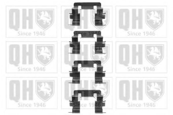 Set accesorii, placute frana