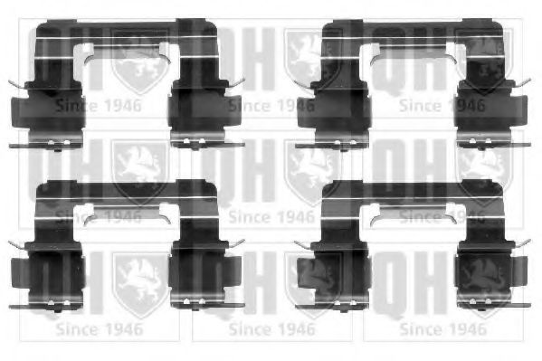 Set accesorii, placute frana