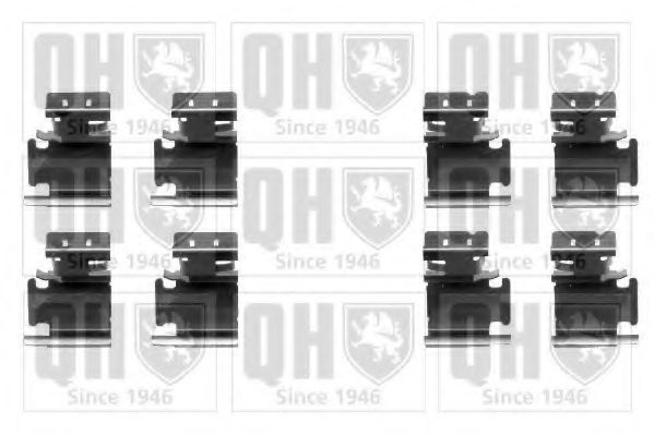 BFK924 Set accesorii, placute frana QUINTON HAZELL 