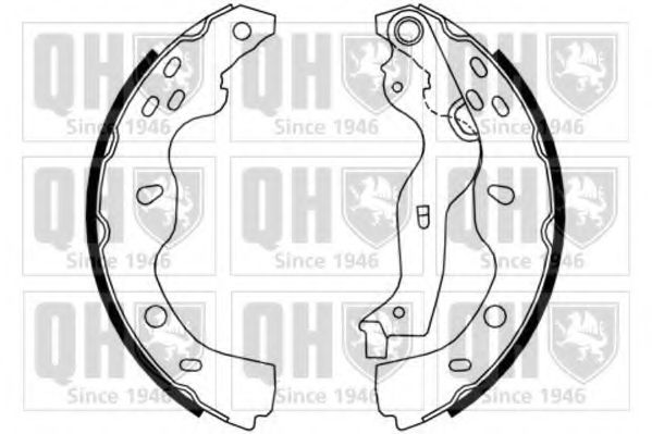 BS1164 Set saboti frana QUINTON HAZELL 