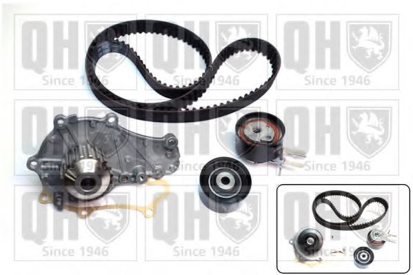 QBPK6450 Set pompa apa + curea dintata QUINTON HAZELL 