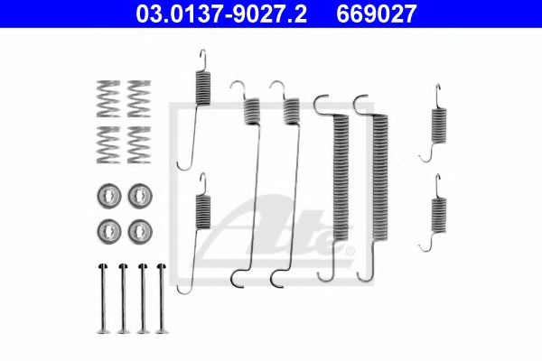 Set accesorii, sabot de frana
