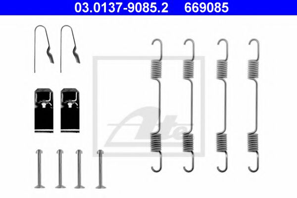 Set accesorii, sabot de frana