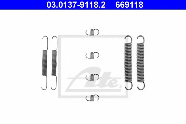 Set accesorii, sabot de frana