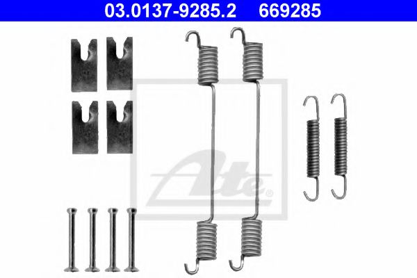 03.0137-9285.2 Set accesorii, sabot de frana ATE 