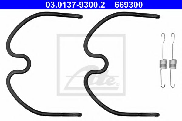 Set accesorii, sabot de frana