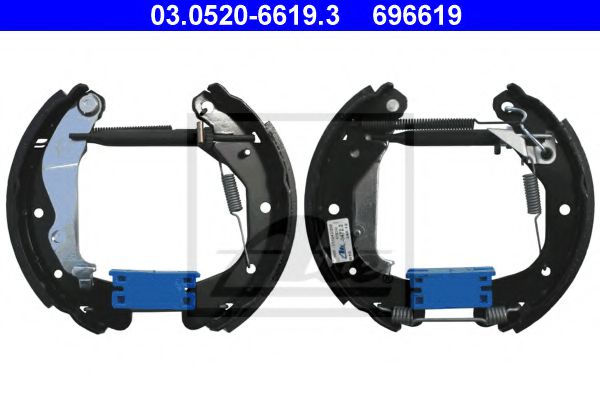 03.0520-6619.3 Set saboti frana ATE 