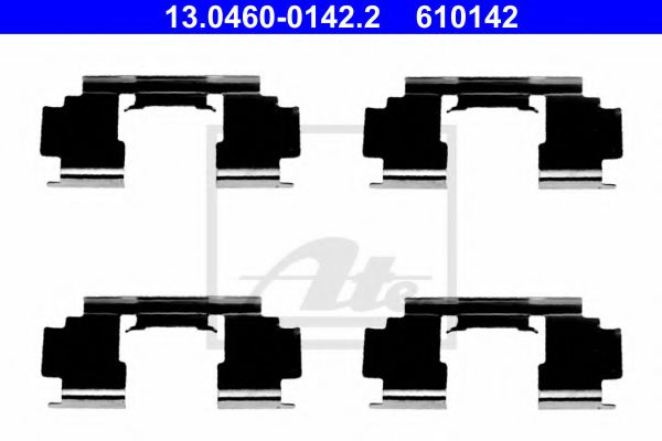 Set accesorii, placute frana