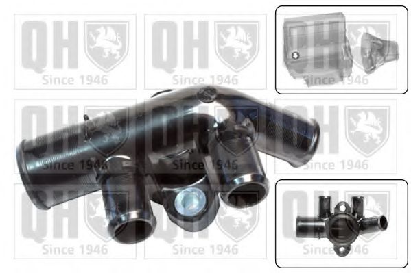 QTH816CF Flansa lichid racire QUINTON HAZELL 