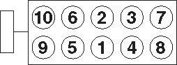 22-15005B Set surub, chiulasa GOETZE 