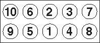 22-51009B Set surub, chiulasa GOETZE 