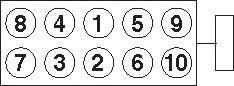 22-53010B Set surub, chiulasa GOETZE 