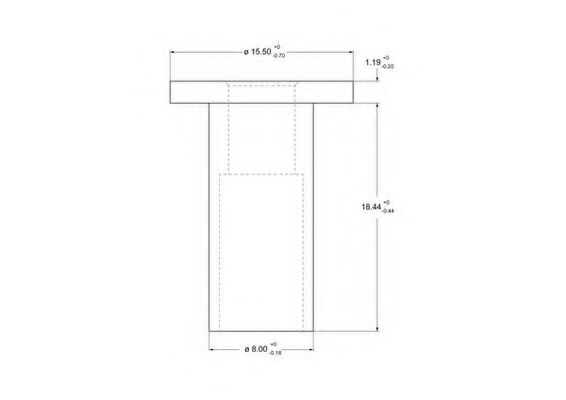 93059 Nit, material frictiune saboti frana FERODO 