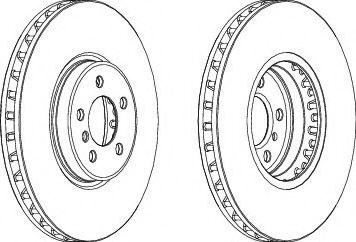 DDF1746-1 Disc frana FERODO 