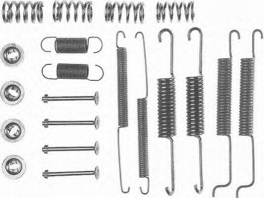 Set accesorii, sabot de frana