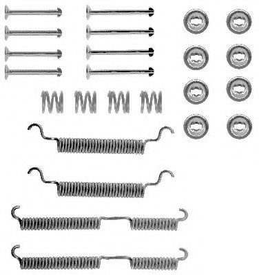 Set accesorii, sabot de frana