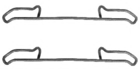 Set accesorii, placute frana