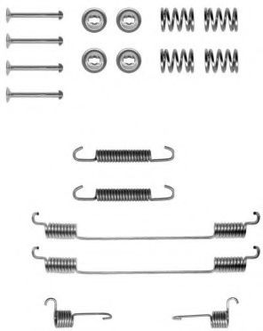 Set accesorii, sabot de frana