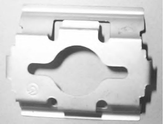 FBA619 Set accesorii, placute frana FERODO 