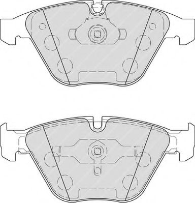 set placute frana,frana disc 2