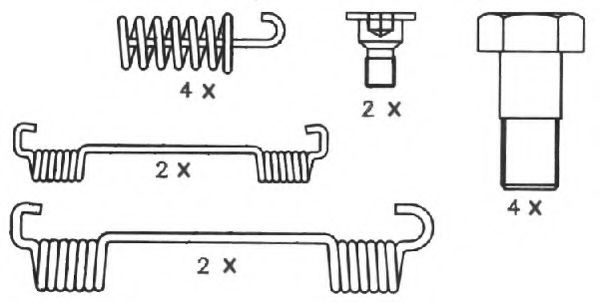 Set saboti frana, frana de mana 2