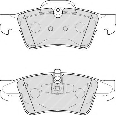 set placute frana,frana disc 2