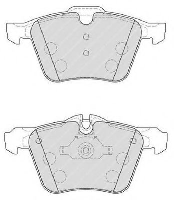 set placute frana,frana disc 2