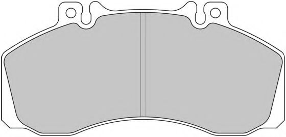 set placute frana,frana disc 2