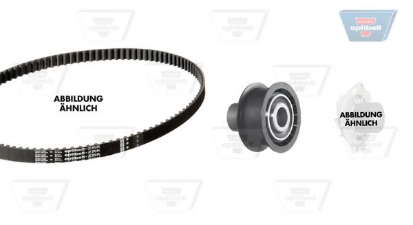Set pompa apa + curea dintata 2