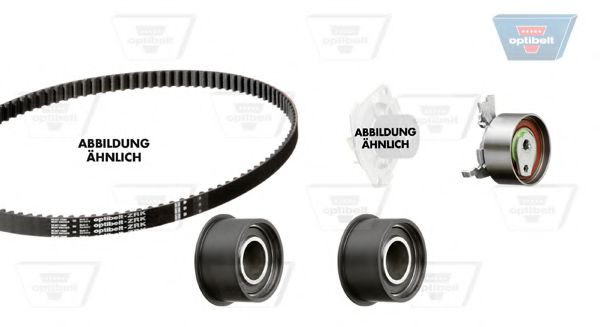 Set pompa apa + curea dintata 3